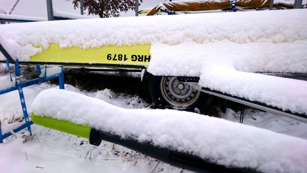Sicherheit auf dem Wasser im Winter
